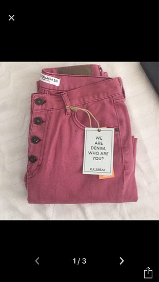 Pull and Bear PULL&BEAR; mom kalıp jean