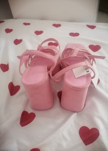 Bershka platform ayakkabı - Görsel 5