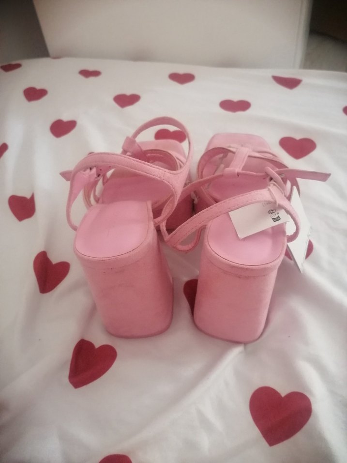 Bershka platform ayakkabı - Görsel 5