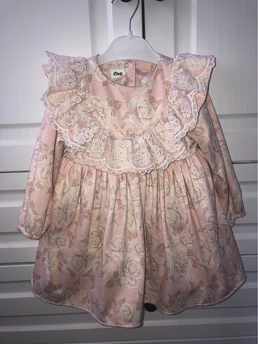 Vintage kız bebek elbise
