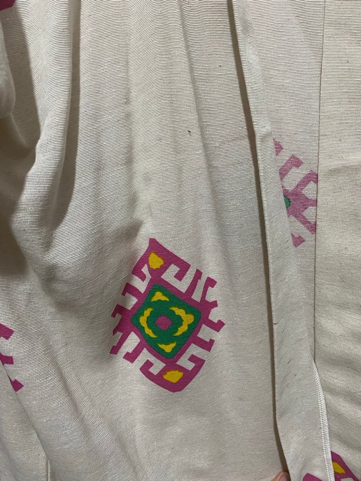 Bohem Beyaz Midi Kimono - Görsel 3