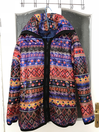 xl Beden Vintage şişme mont