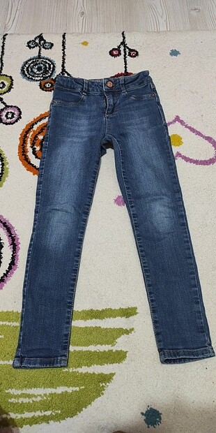 Skinny fit kız çocuk kot pantolon