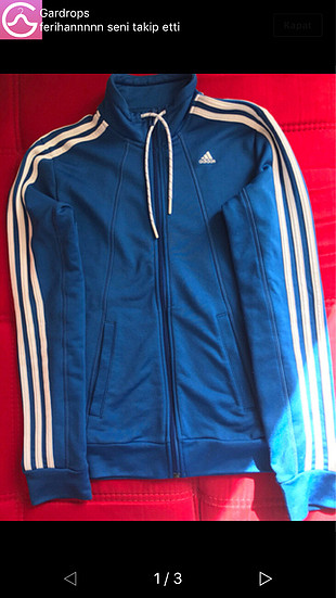 Adidas eşofman üstü orjinal 