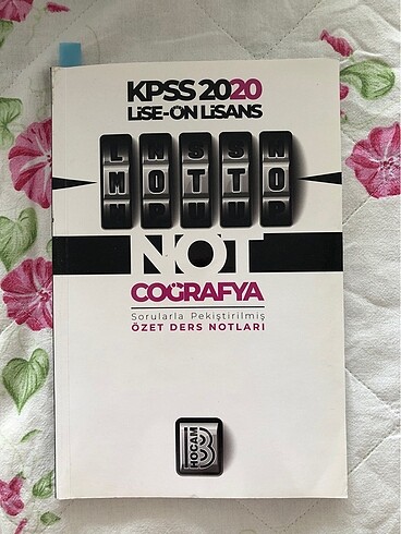 Kpss benim hocam yayınları test kitabı