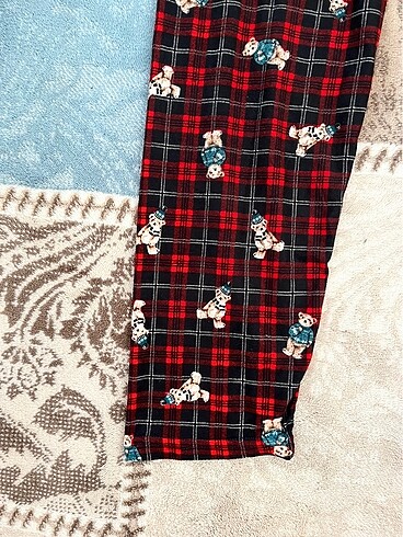 m Beden Kırmızı ayıcıklı pijama
