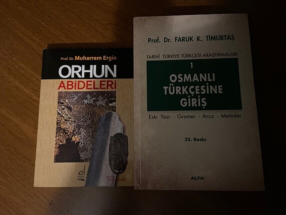 Osmanlı Türkçesine Giriş / Orhun Abideleri