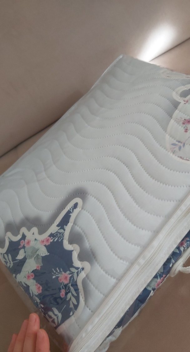 tek kişilik kapitone yatak örtüsü - Görsel 2