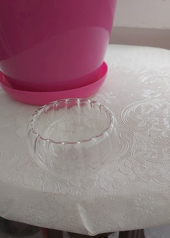 Kahverengi Baskılı Çağdaş Tabak Seti - Görsel 2