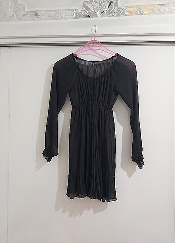 m Beden Sifon tunik elbise