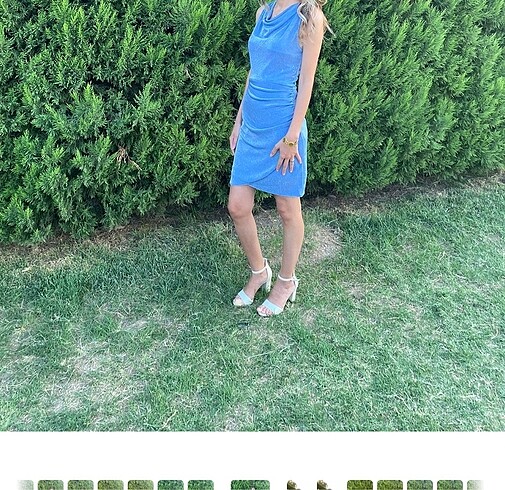 34 Beden ten rengi Renk Kısa elbise
