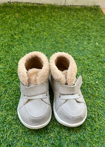 20 Beden Peluş Gri unisex 20 numara ayakkabı