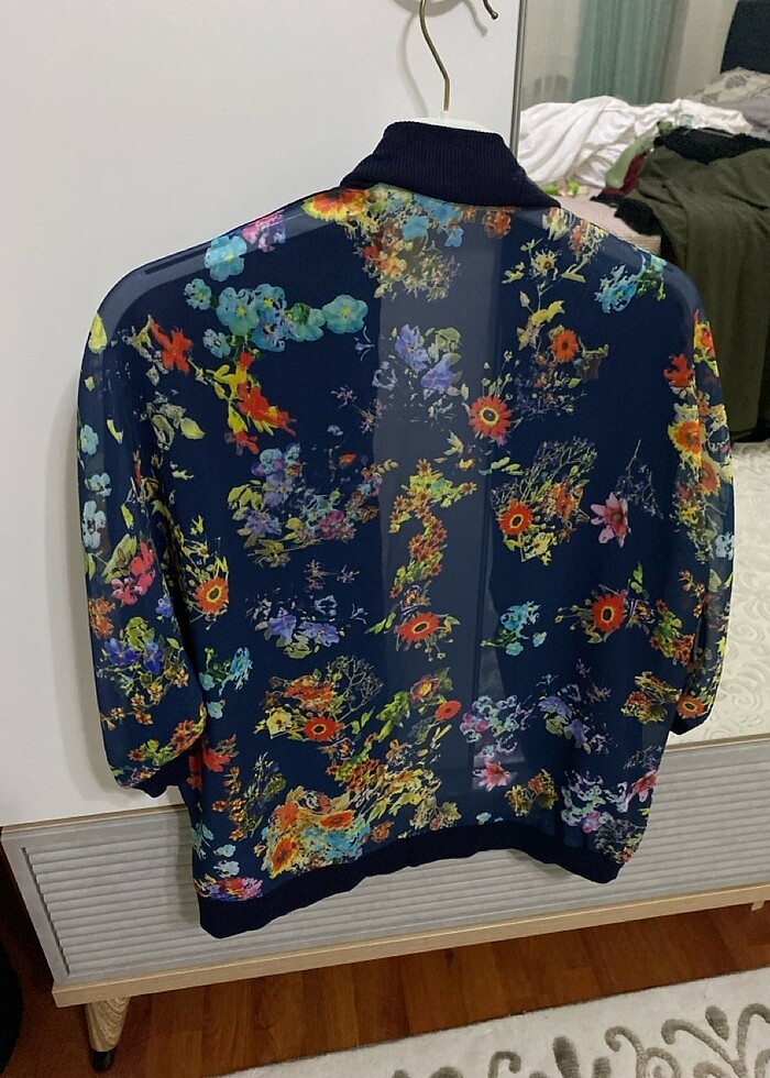 Yarım kol bluz - Görsel 4