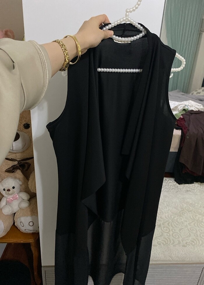 Önü açık bluz - Görsel 4