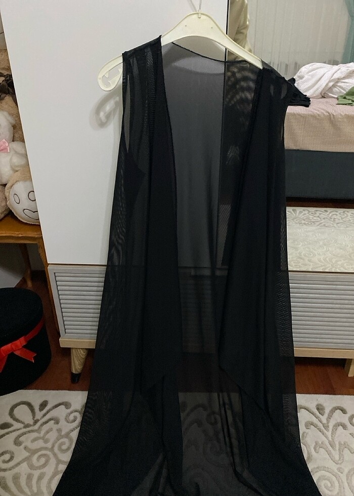 İnce tül hırka - Görsel 3