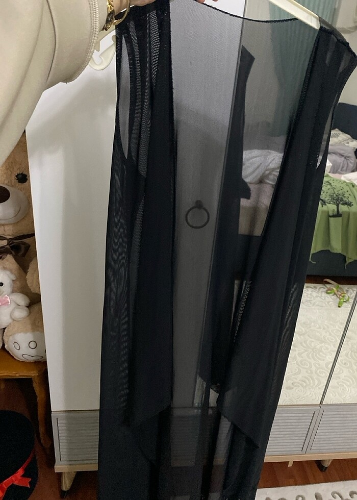 İnce tül hırka - Görsel 4