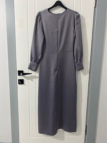 Saten elbise - Görsel 6