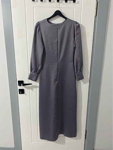 Saten elbise - Görsel 5