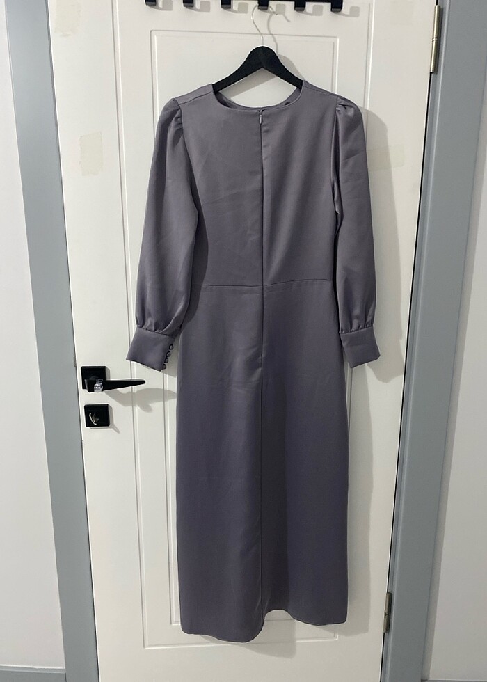 Saten elbise - Görsel 5