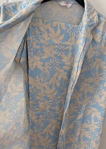 Mavi Desenli Kısa Kollu pijama takımı - Görsel 3