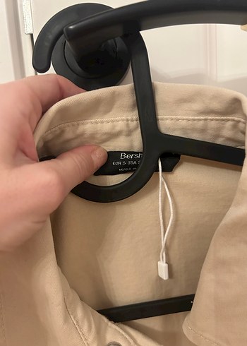 Kemerli Bej Kısa Tulum - Görsel 5