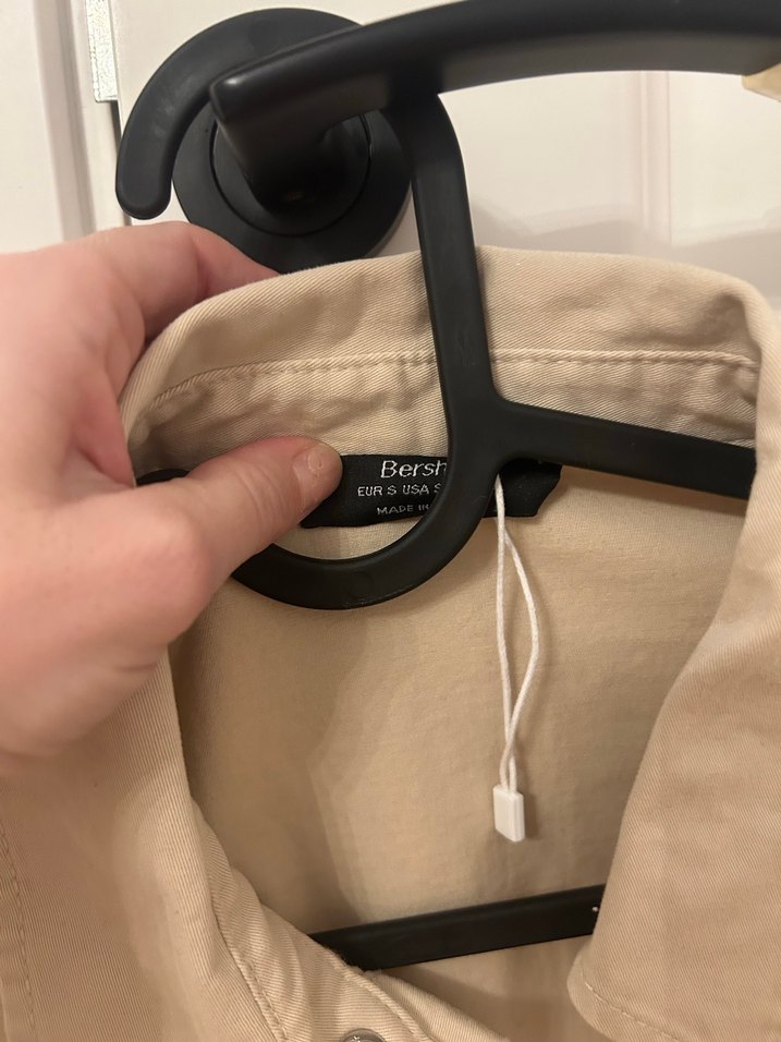 Kemerli Bej Kısa Tulum - Görsel 5