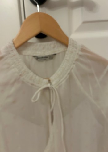 Beyaz şifon bohem ebise - Görsel 2