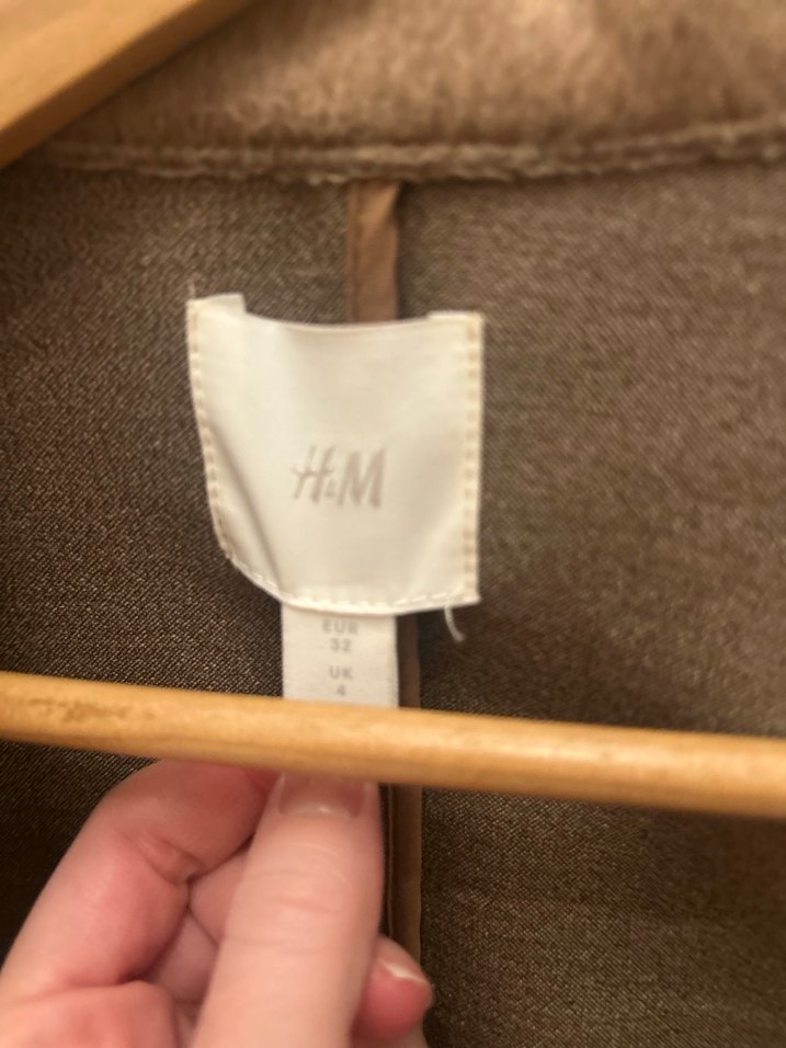 Camel Renk Uzun Klasik Kaban - Görsel 4