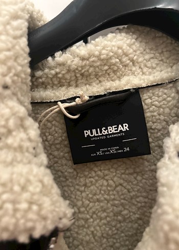 Kürk Detaylı Siyah Deri Biker Ceket - Görsel 2