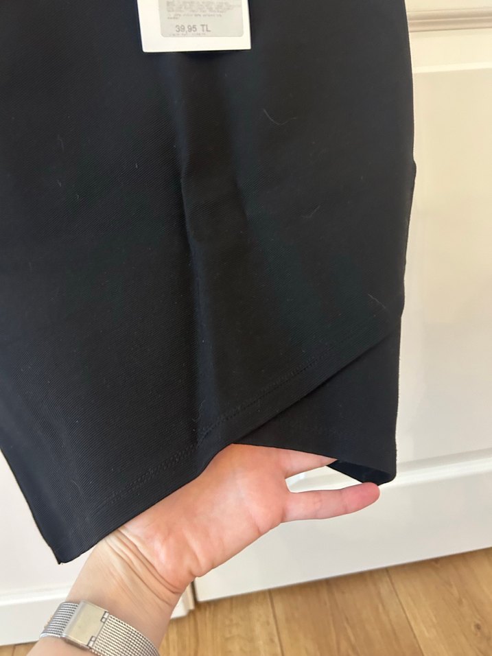 Siyah Mini Kalem Etek - Görsel 2