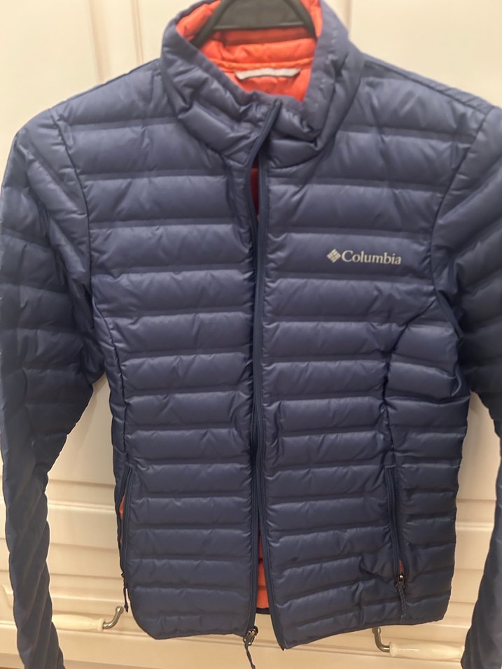 Columbia kadın Koyu Mavi Fermuarlı Mont - Görsel 2