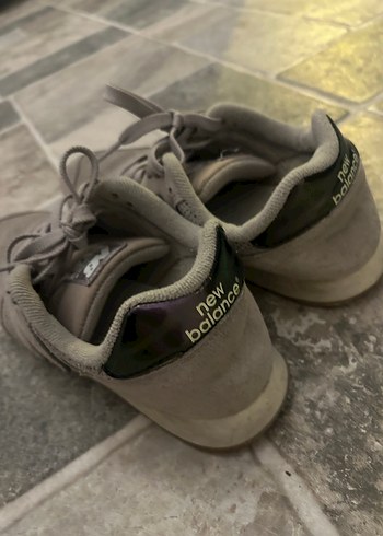 Gri Bağcıklı Blok Topuk Kadın Spor Ayakkabı - Görsel 2