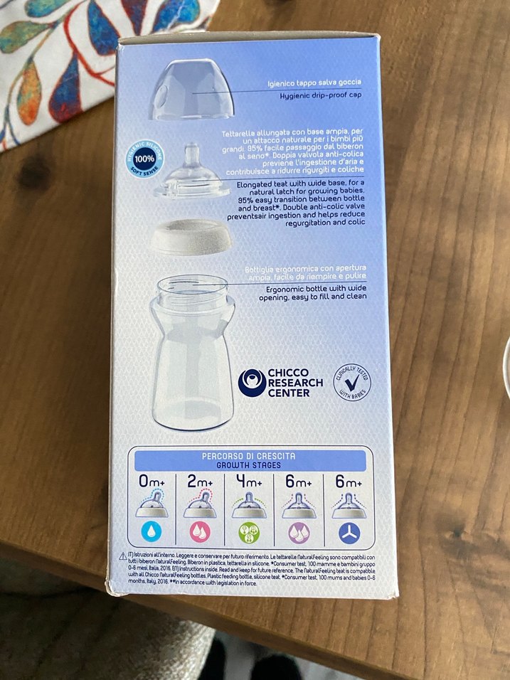 Chicco +6 ay ve +0 ay biberon - Görsel 4