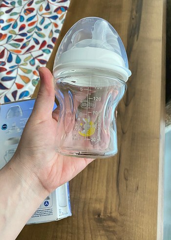 Chicco +0 ay cam biberon 150 ml yeni 1-2 kez kullanıldı - Görsel 6