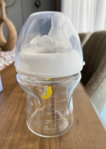 Chicco +0 ay cam biberon 150 ml yeni 1-2 kez kullanıldı - Görsel 2