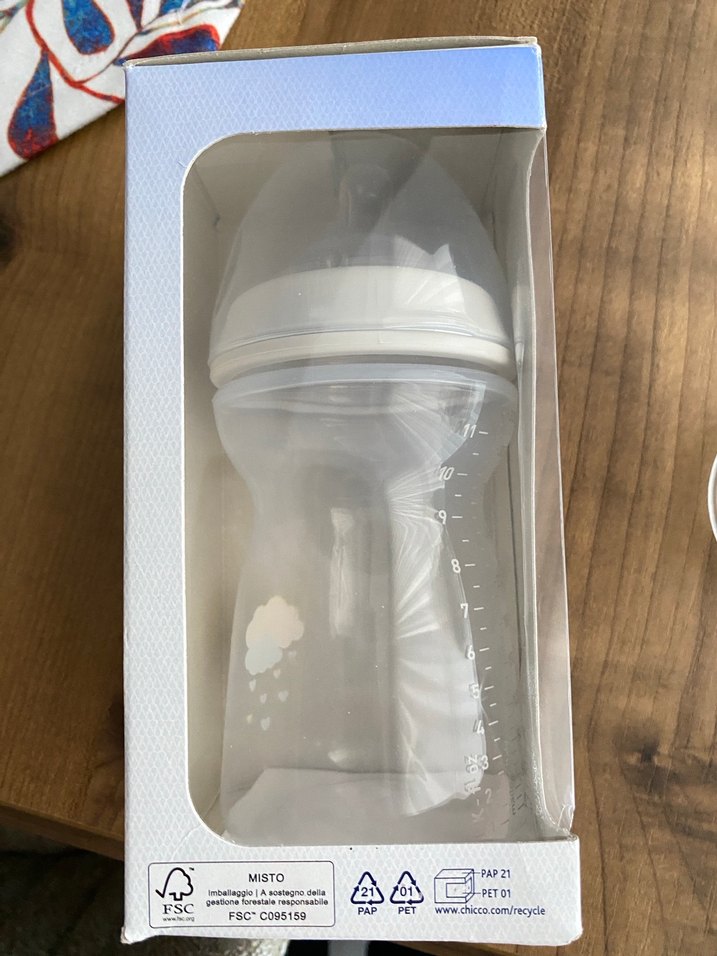 Chicco NaturalFeeling Bebek Biberonu 330 ml - Görsel 4