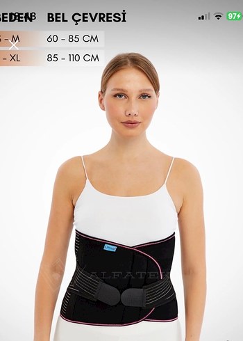 Siyah Kısa Sıkılaştırıcı Doğum Korsesi - Görsel 2