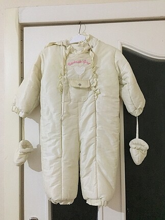 Kız bebek mont astronot mont