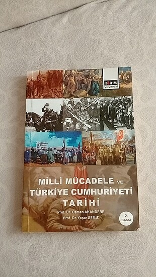 Milli mücadele ve Türkiye Cumhuriyeti tarihi kitabı 