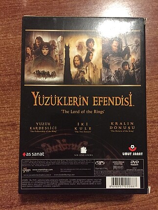  Yüzüklerin Efendisi DVD Seti