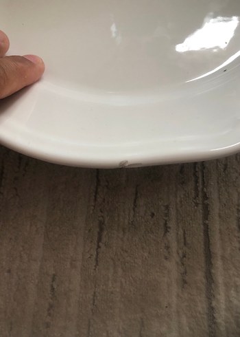 Diğer Beyaz Yemek sunum tabakları