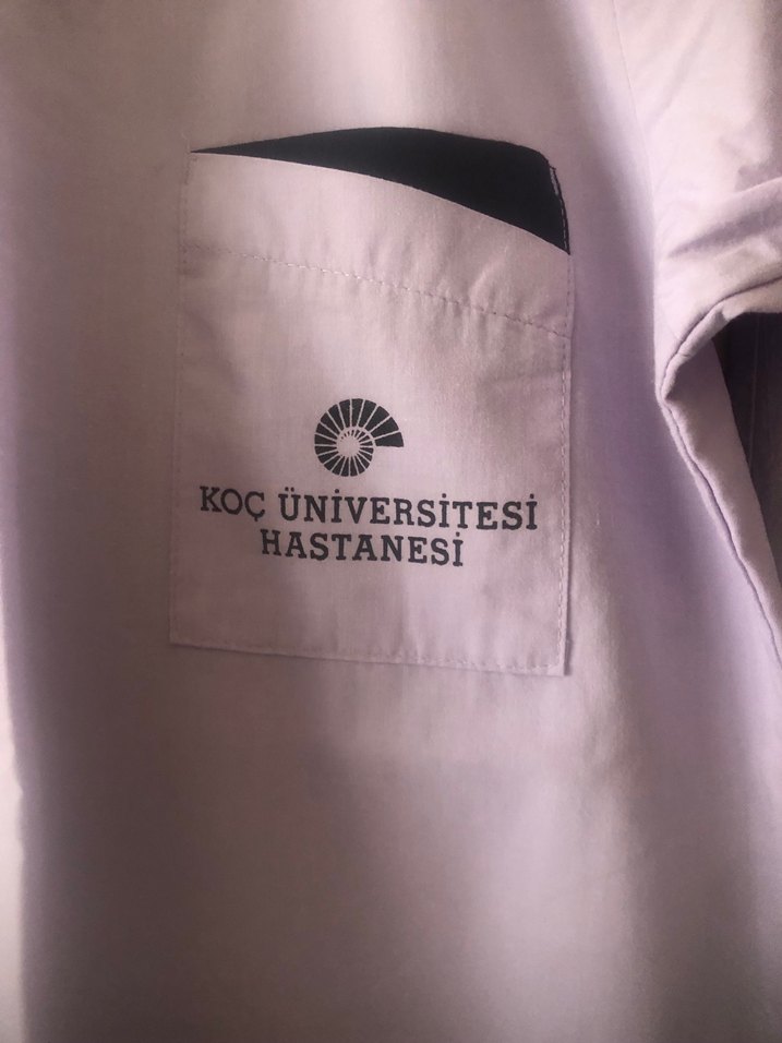 Mor V Yakalı Hastane kıyafeti - Görsel 2