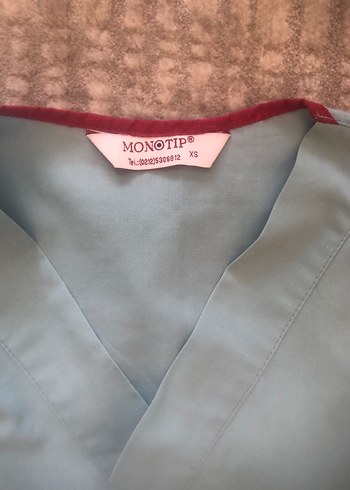 Mavi Kısa Kollu Hastane Kıyafeti - Görsel 4