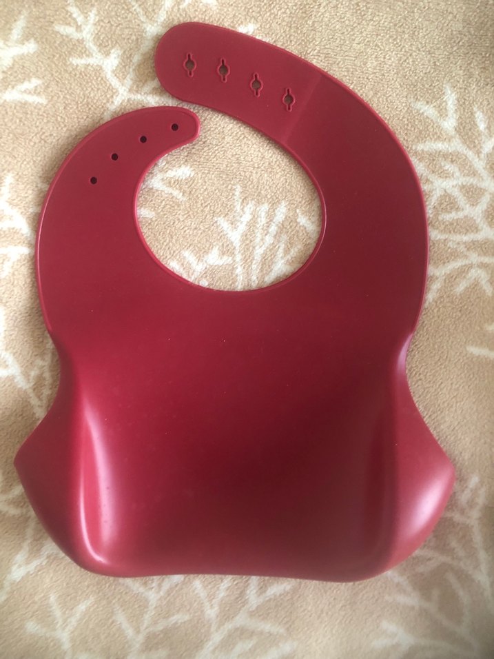 Bordo GS Baskılı Bebek Önlüğü - Görsel 3