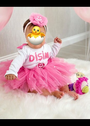Pembe diş kostümü