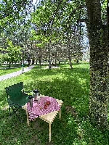 Sandık tipi kamp piknik masası