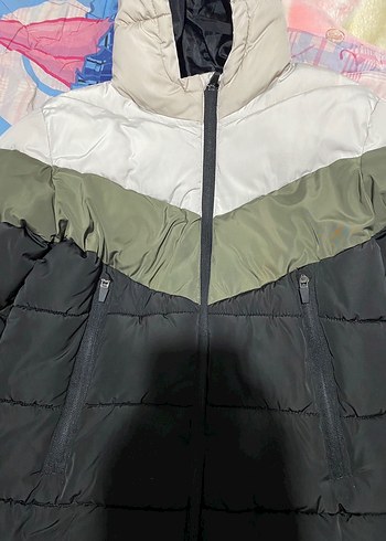 Fermuarlı erkek çocuk  Kışlık Mont - Görsel 3