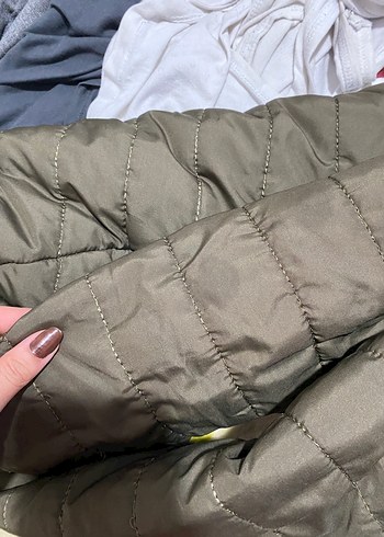 Gri Desenli Triko Kadın Kazak - Görsel 3