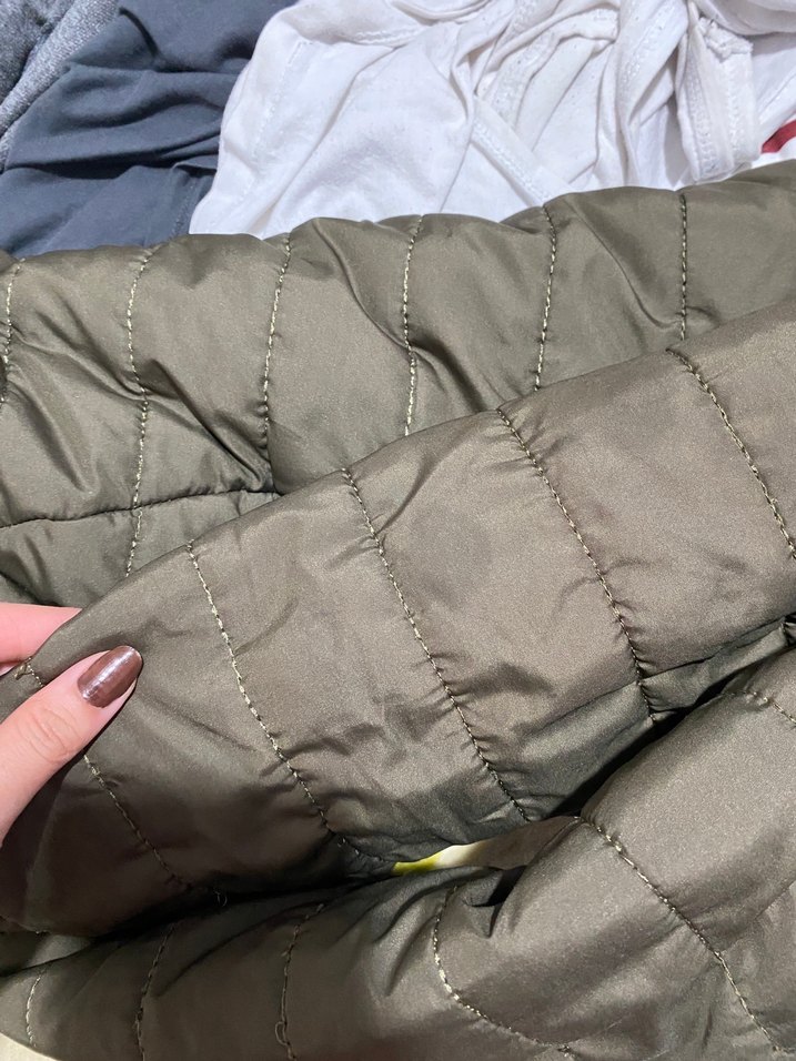 Gri Desenli Triko Kadın Kazak - Görsel 3