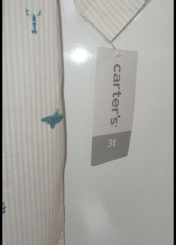 24-36 Ay Beden siyah Renk Carters takim